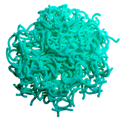 משחק סנסורי נודלס – מארז 300 גרם – 3 צבעים + כלים וקעריות מיון