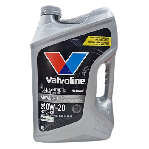 שמן מנוע 5 ליטר ADVANCED 0W-20 מבית VALVOLINE