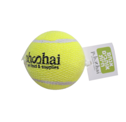 פ.ב.שי כדור טניס לכלבים 4 אינץ - P.b.shai tennis ball for dogs 4 inches
