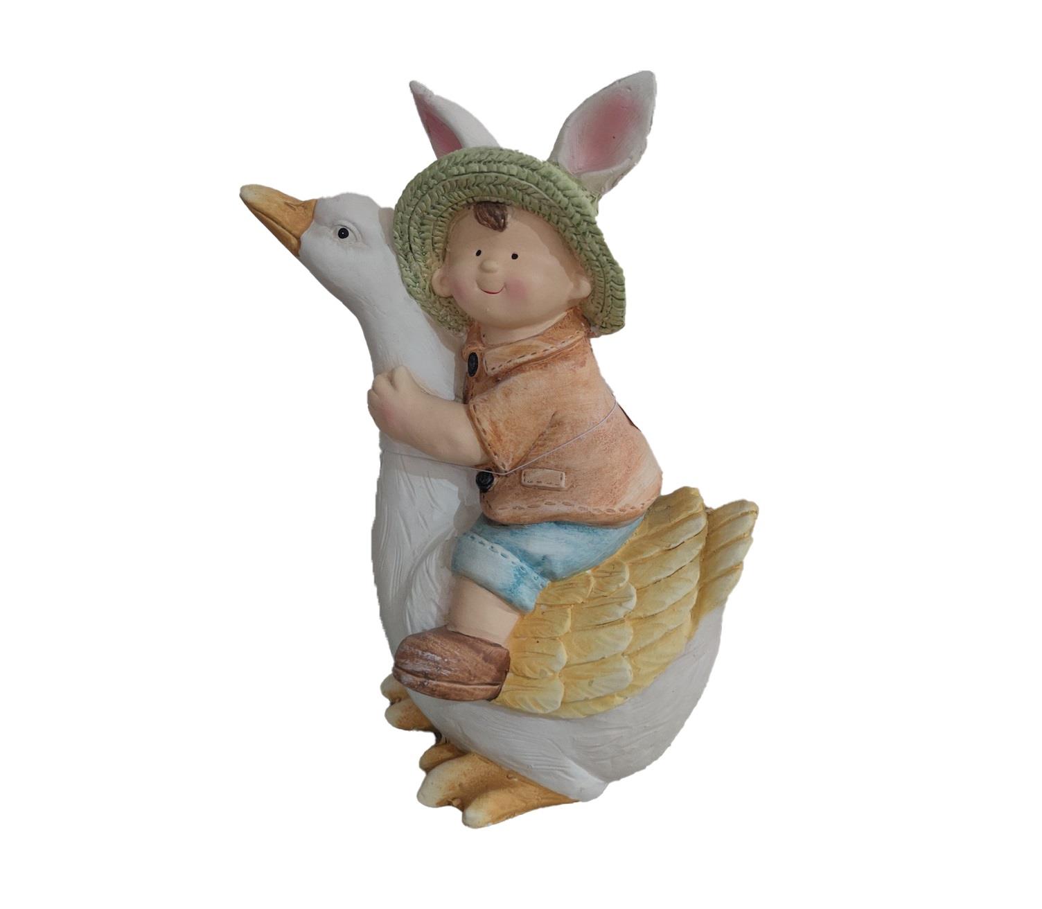 ילדון ואווז