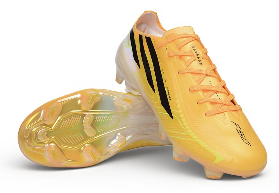 נעלי כדורגל אדידס Adidas F50 צהוב שחור