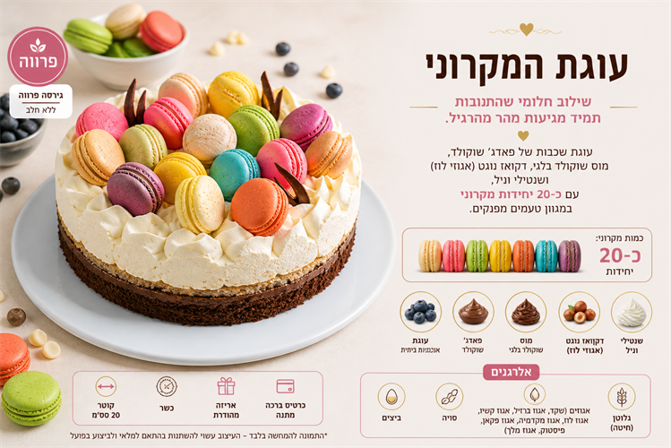 עוגת המקרוני