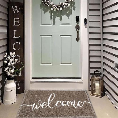 שטיחי סף / כניסה לבית באיכות גבוהה דגם רעות 3 - "Welcome" מולטי
