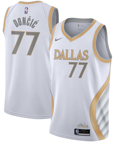 גופיית דונצ'יץ דאלאס לבנה NBA