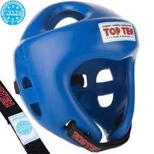 מגן ראש TOP TEN Competition Blue– מאושר WAKO
