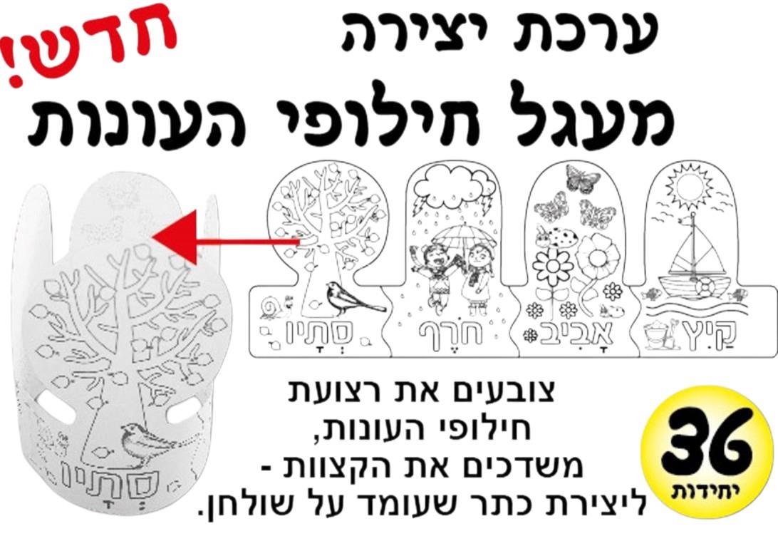 עבודת יצירה מעגל חלופי העונות