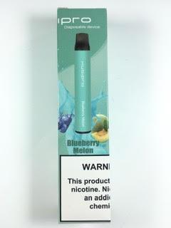 סיגריה אלקטרונית חד פעמית כ 2000 שאיפות Kubipro Disposable 20mg בטעם אוכמניות מלון Blueberry Melon