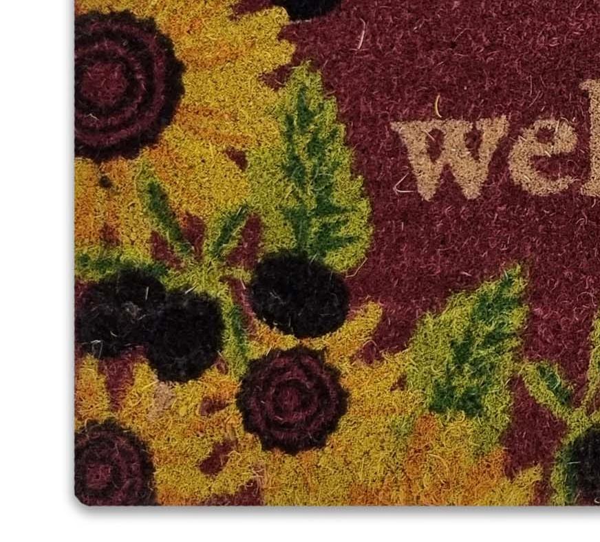 שטיחי סף / כניסה לבית באיכות גבוהה - Flowers