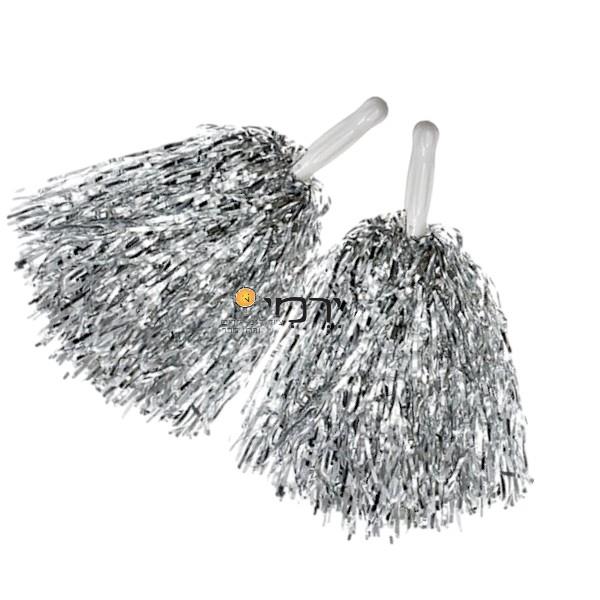 מקל מעודדות כסף - חבילה