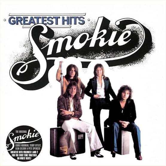 תקליט Smokie Greatest Hits 2LP White Vinyl תקליט Smokie Greatest Hits 2LP White Vinyl
