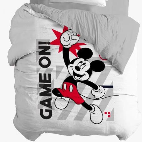 סט מצעים 100% כותנה Disney - מיקי משחק