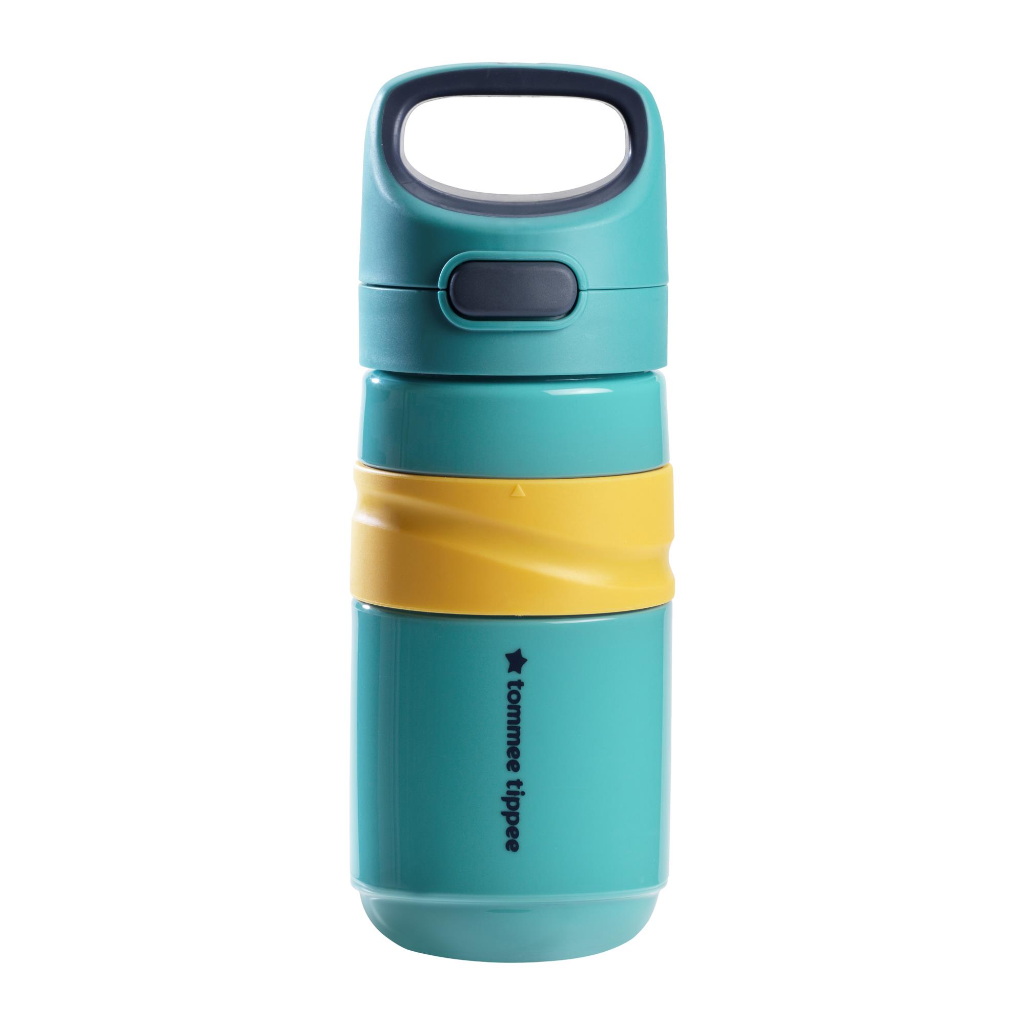 כוס ספורט 500 מיל מבודדת לפעוטות עם פיית Flip Top מבית Tommee Tippee צבע ירוק