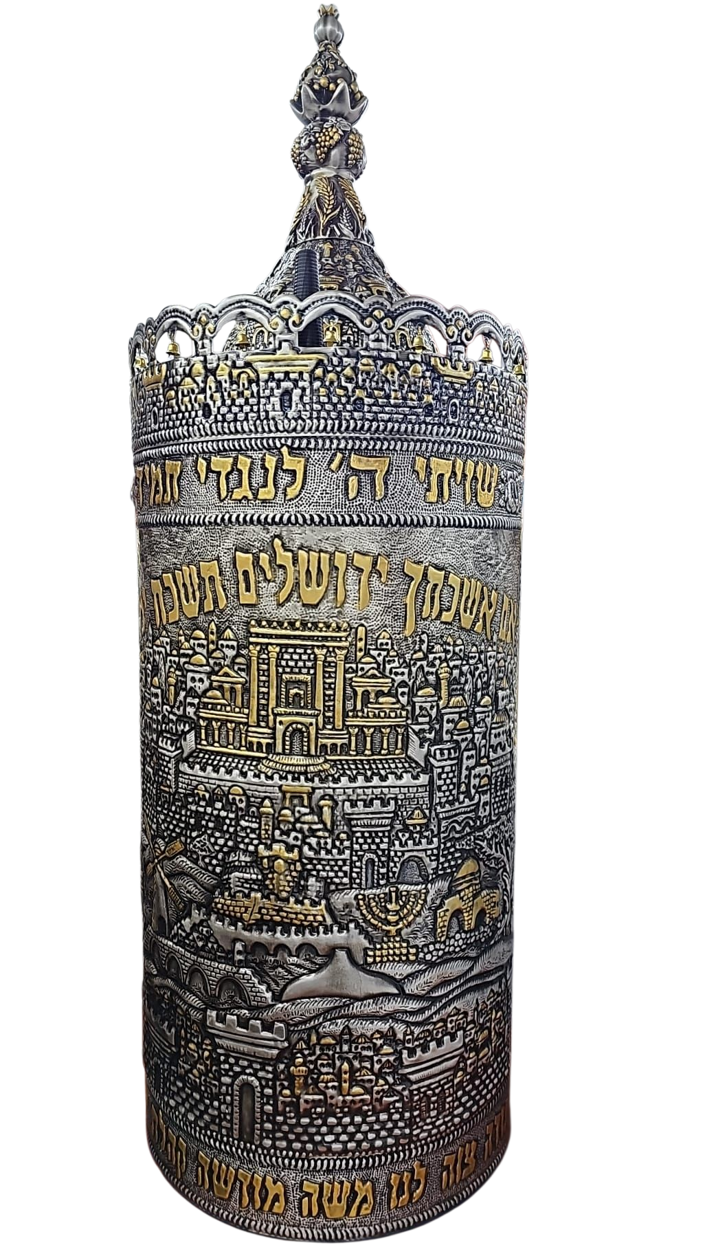 תיק לס''ת - דגם ירושלים מושחר