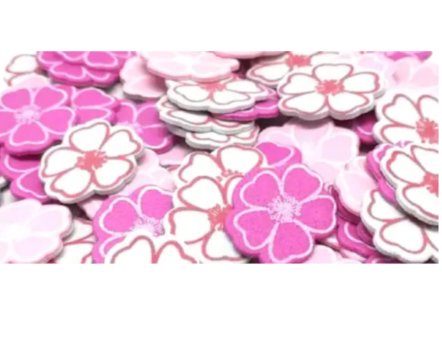 מדבקות סול פרחי שקדיה - 70 יח'