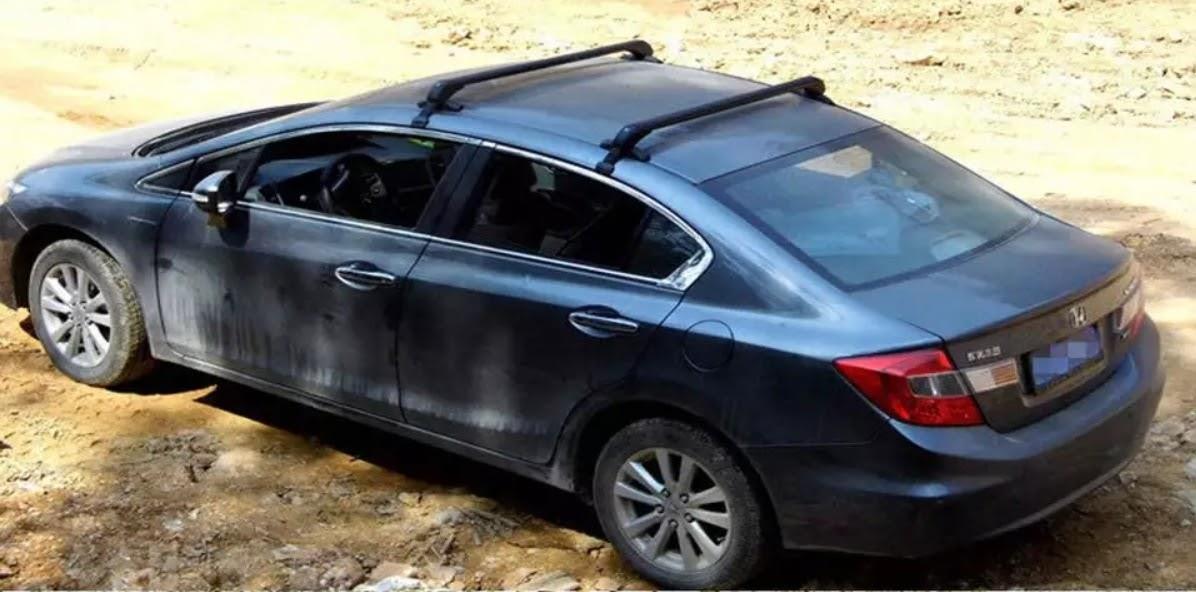 גגון  פסי רוחב אוניברסליים צבע שחור