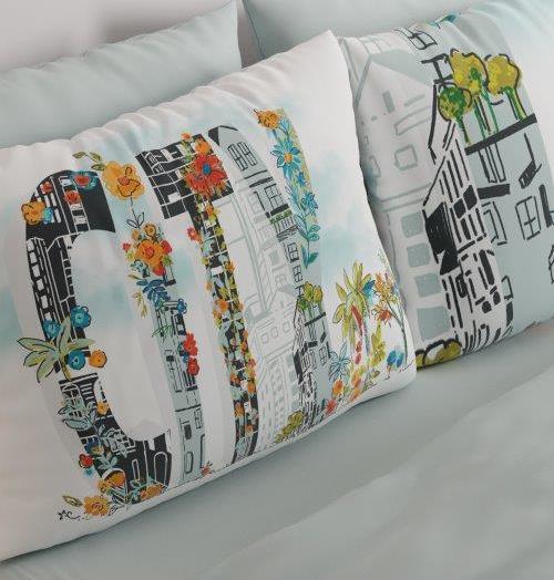 סט מצעים מיטה וחצי 100% כותנה דגם - סיטי