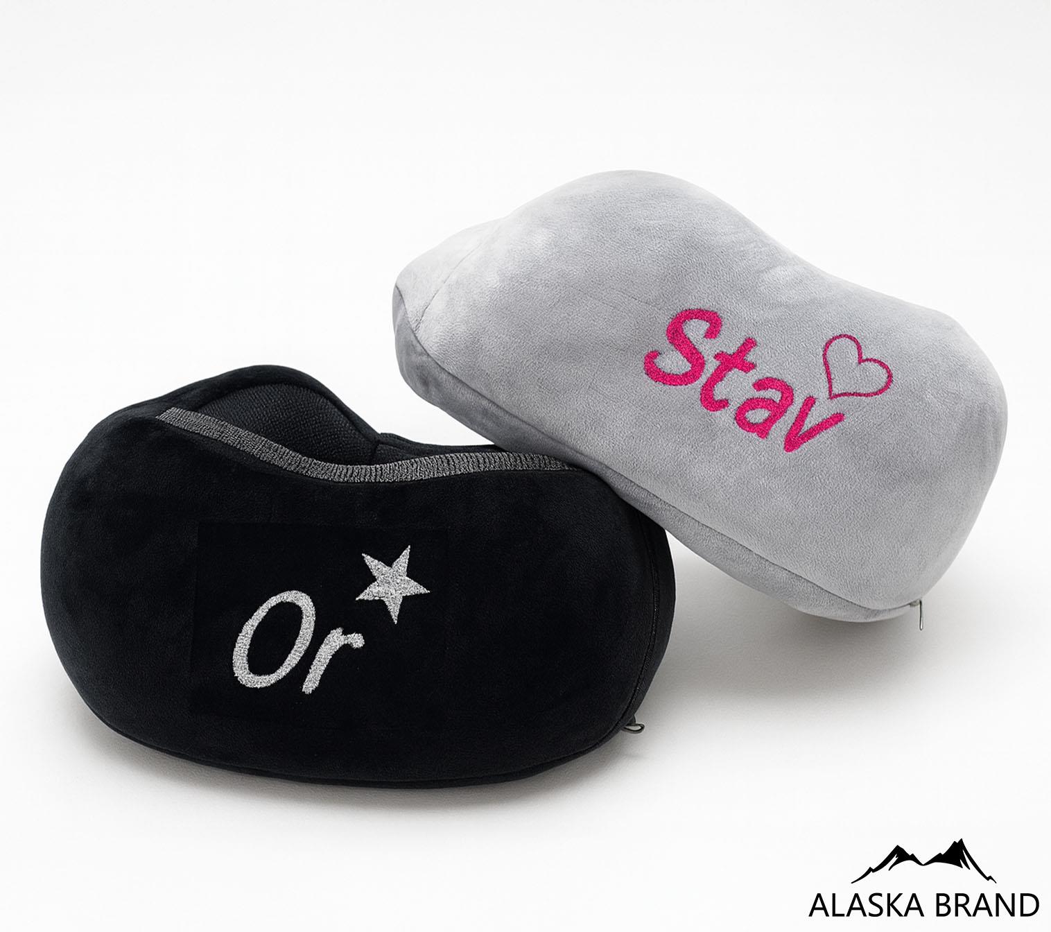 כרית לטיסה איכותית - להגנה על הצוואר | בתוספת רקמה אישית