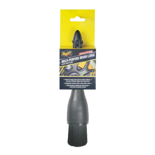 מברשת ניקוי עגולה לניקוי כללי (גודל L) - MULTI-PURPOSE BRUSH LARGE מבית MEGUIAR'S