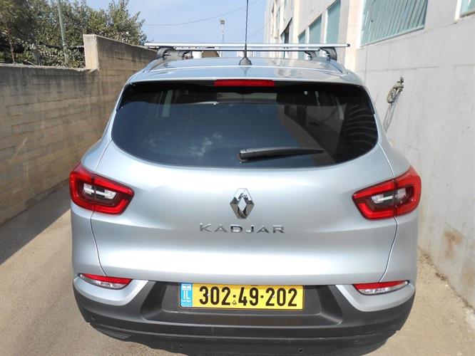 גגון רנו פסי רוחב לרנו KADJAR עם פסי אורך מקוריים צמוד גג כבתמונה קמפינג לייף