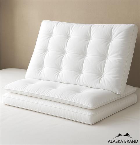 כרית שינה מפנקת דגם ווגאס Vegas | דו שכבתית כרית שינה מפנקת דגם ווגאס Vegas | דו שכבתית