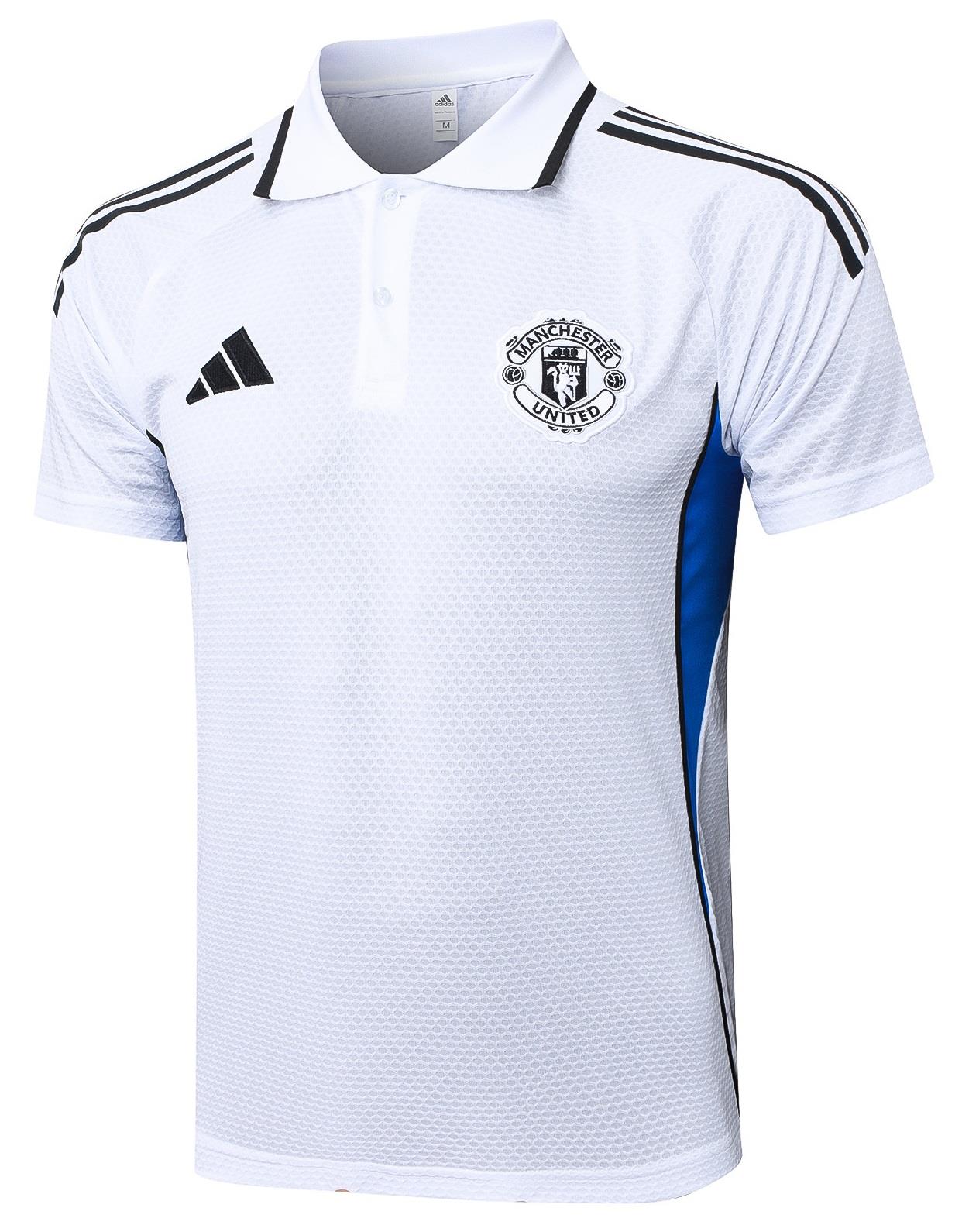 מנצ'סטר יונייטד חולצת פולו לבנה