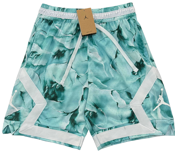 מכנסי אייר ג'ורדן Air Jordan Diamond טורקיז לבן