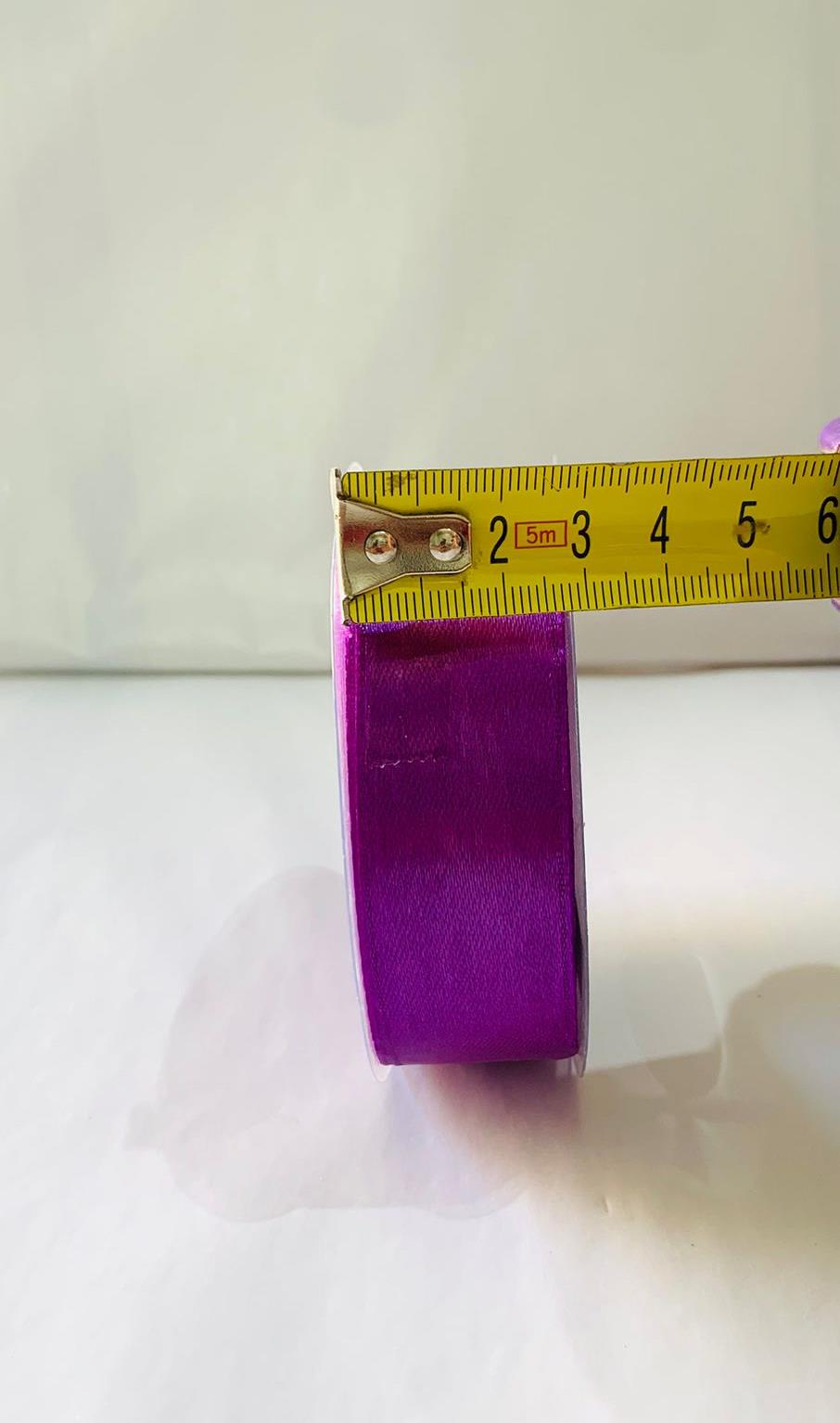 סרט סאטן סגול 2.5 סיים