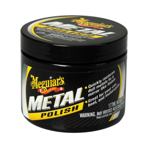 פוליש למתכות - METAL POLISH מבית MEGUIAR'S | תכולה 177 מ"ל