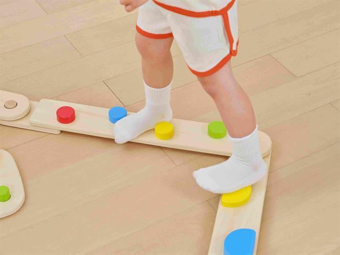 שיווי משקל סנסורי מודולרי מעץ שיווי משקל סנסורי מודולרי מעץ