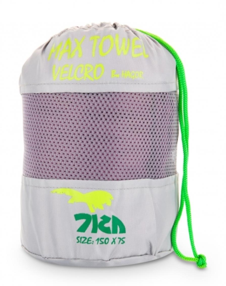 מגבת עם סקוטש לחייל ולמטייל כחול 150X75 דגם 428004 קמפינג לייף