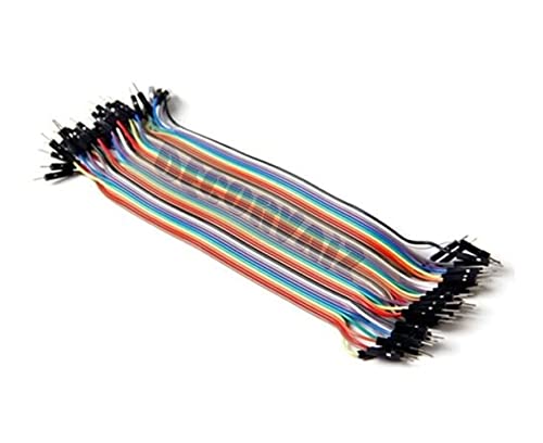 חוט מגשר Jumper Wire 40P M-M 10cm