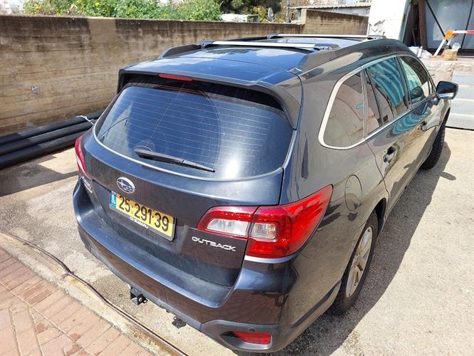 סובארו אאוטבק גגון פסי רוחב לרכב עם פסי אורך מקורי צמוד גג אלומינים אווירודינמי ושקט קמפינג לייף