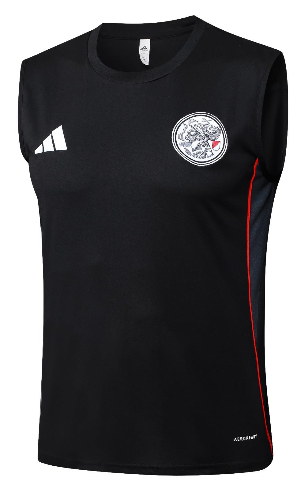 אייאקס גופיית אימון שחורה