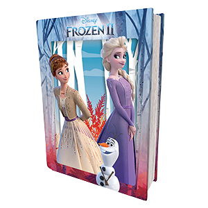 פאזל תלת מימד אנה ואלזה בקופסת מתכת דמוי ספר 300 חלקים מבית Prime 3D