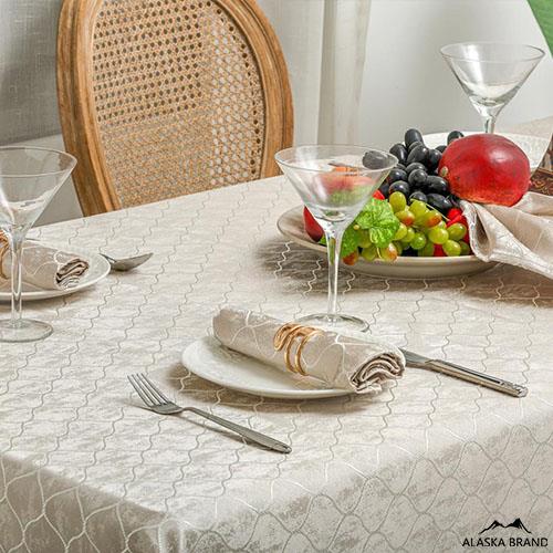 מפת שולחן חגיגית דגם - תמר | מבחר צבעים ומידות מפת שולחן חגיגית דגם - תמר | מבחר צבעים ומידות