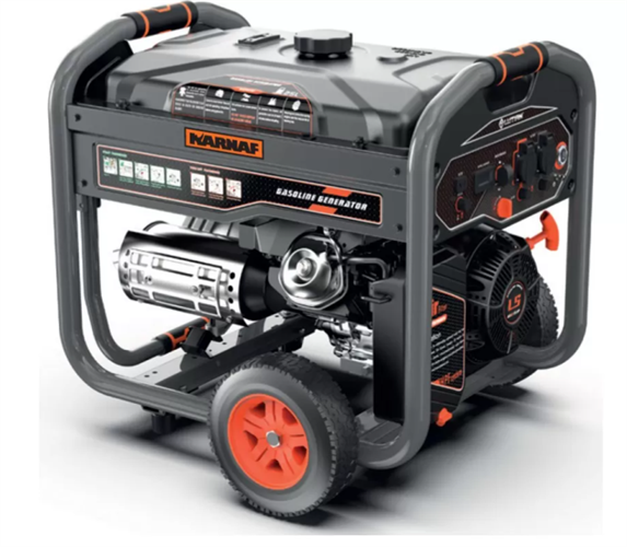 גנרטור מנוע בנזין, 8KW, כפתור הפעלה/כיבוי - START/STOP KARNAF