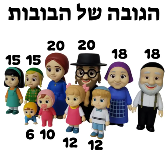 בובות יהודיות גדולות