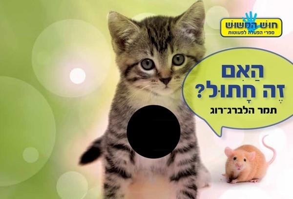 ספר חוש המישוש - האם זה חתול ?