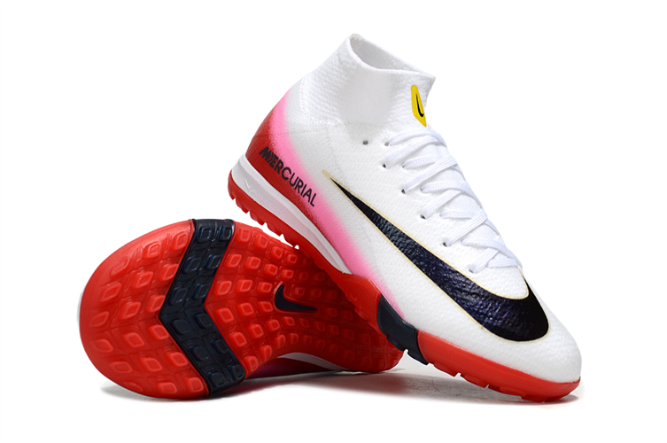 נעלי קטרגל ילדים Nike Air Zoom Mercurial Elite לבן ורוד