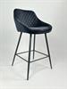 כסא בר מעוצב דגם אמילי צבע שחור