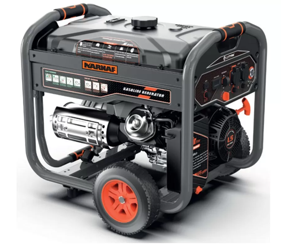 גנרטור מנוע בנזין, 2.8KW, כפתור הפעלה/כיבוי - START/STOP KARNAF