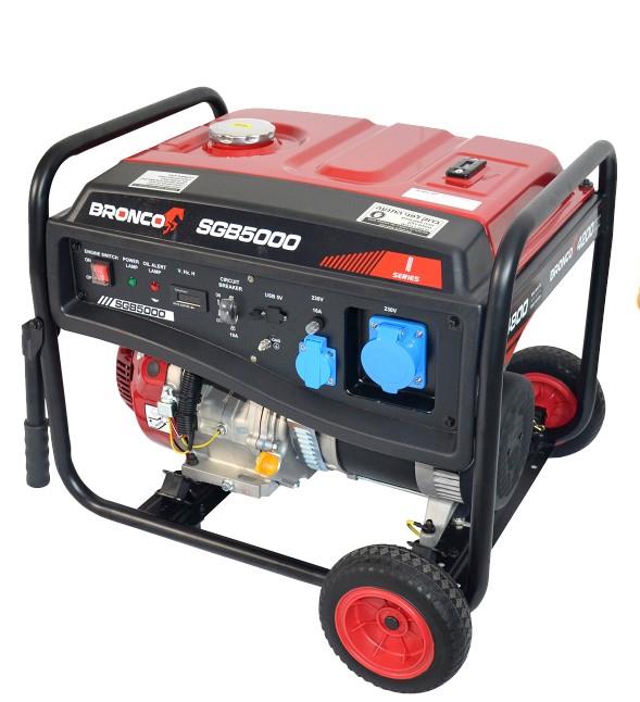 גנרטור בנזין עם סטרטר 4800W BRONCO