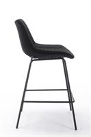 כסא בר מעוצב דגם ליסבון צבע שחור