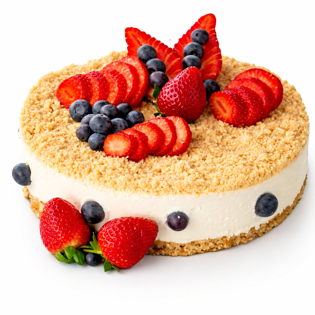 עוגת גבינה פירורים -חלבי