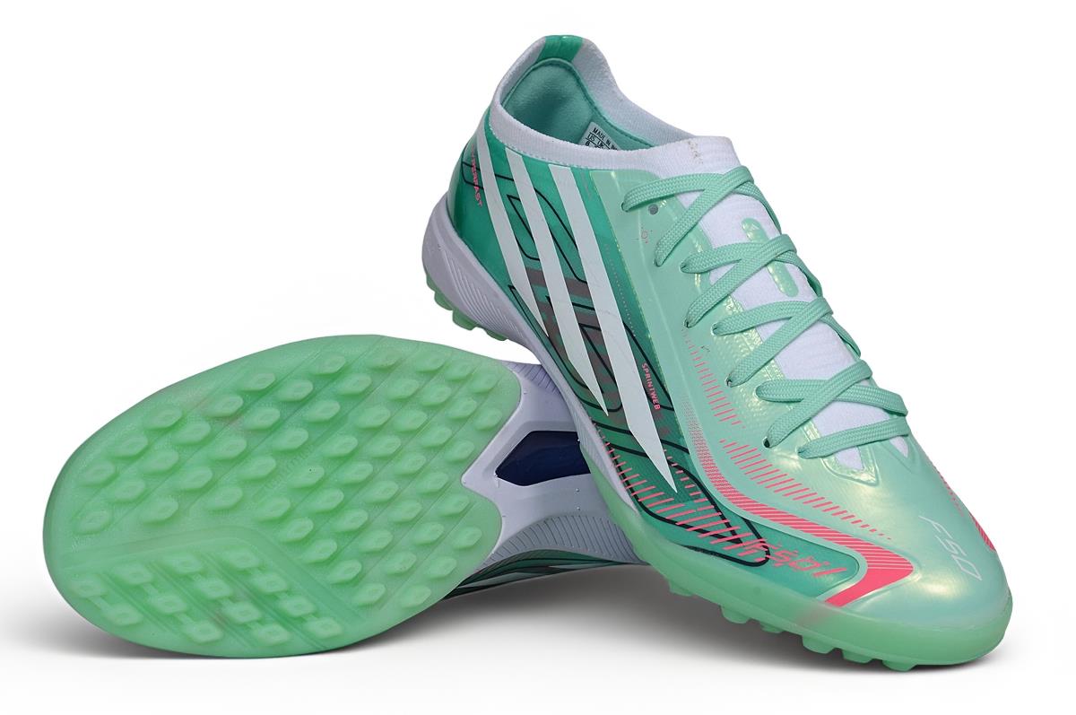 נעלי קטרגל Adidas F50 Elite טורקיז לבן