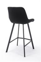 כסא בר מעוצב דגם ניס צבע שחור