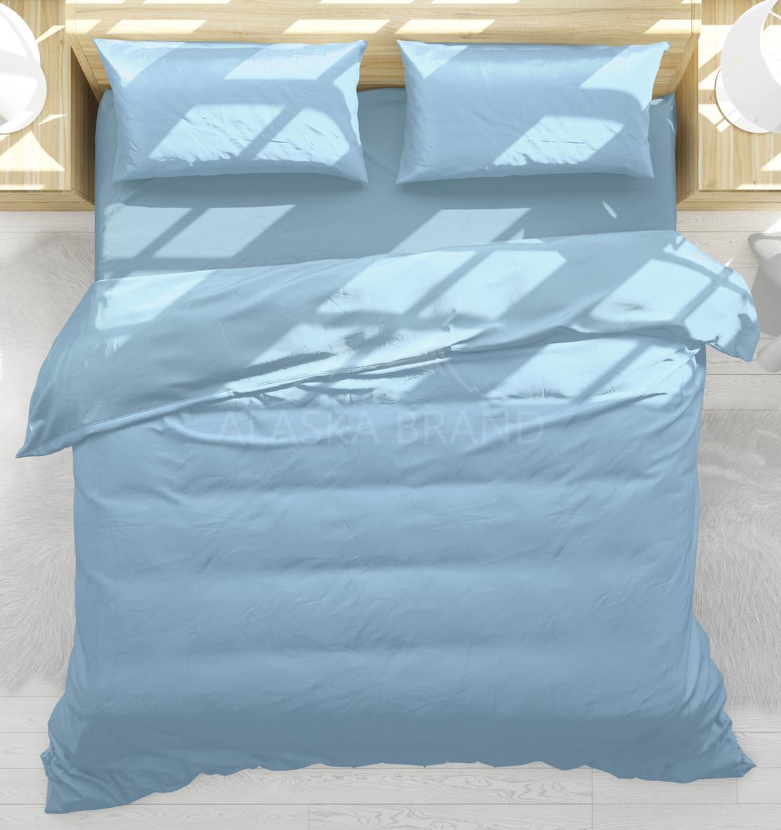 מצעים בתפזורת להרכבה 100% כותנה - תכלת