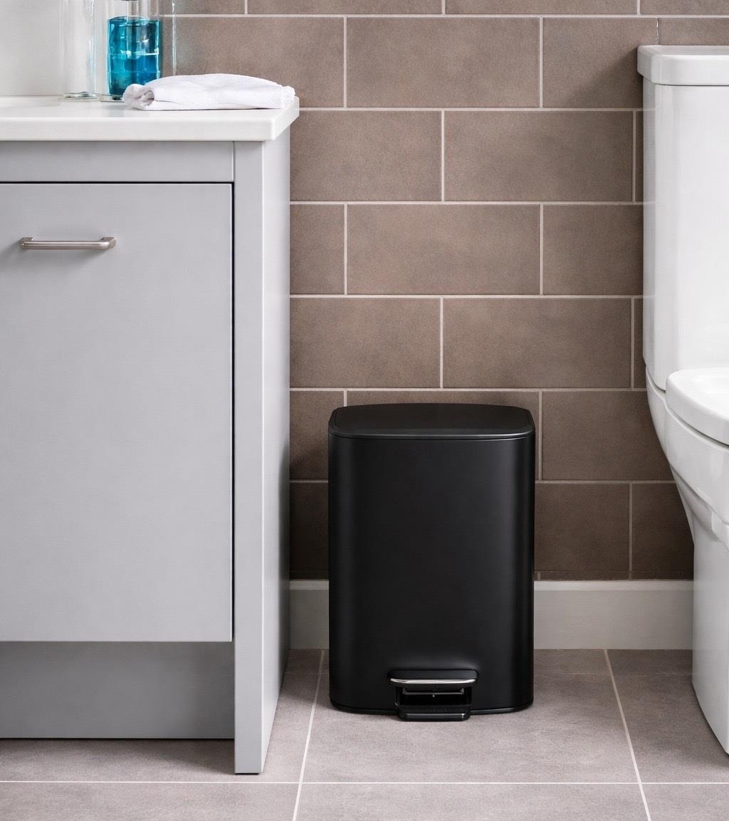 סט פחים בגימור שחור 30 ו 3 ליטר עם דלי פנימי נשלף דגם SRT-07790 מבית honey can do