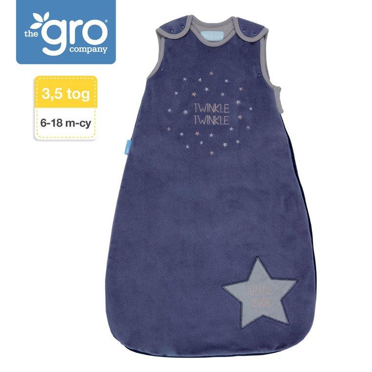 Grobag שק שינה כוכב מנצנץ (6-18 חודשים / עובי 3.5)