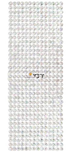 מדבקות יהלום - כסף